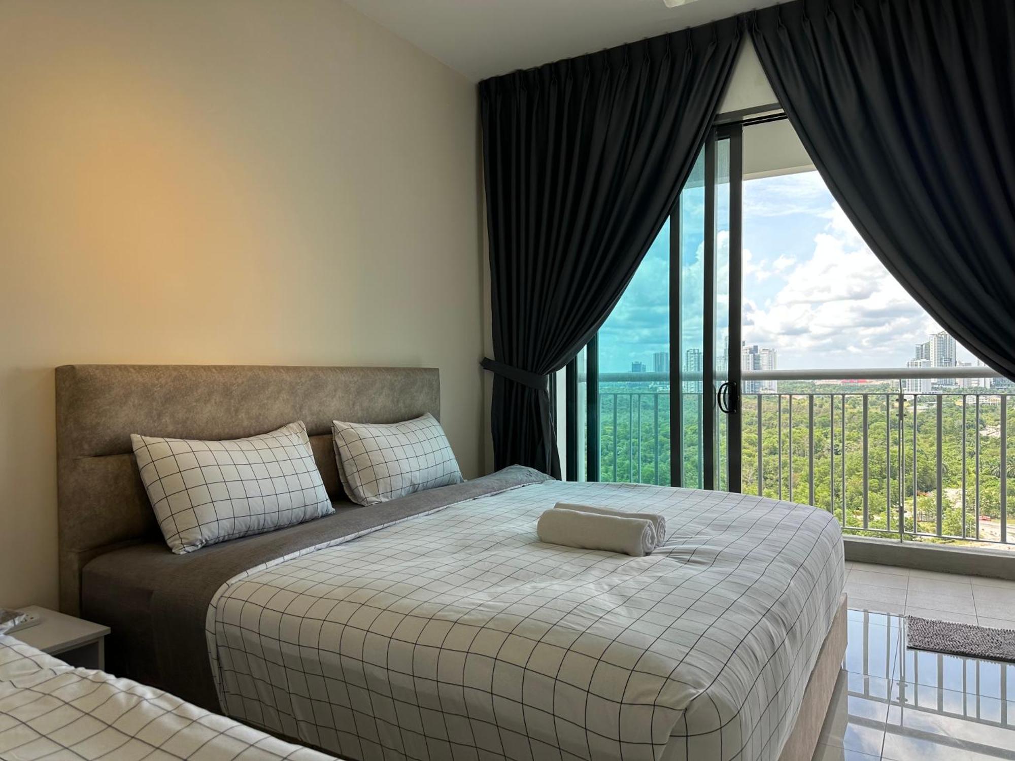 Teega Suites Puteriharbour By Wp Homestay Джохор Бахру Стая снимка