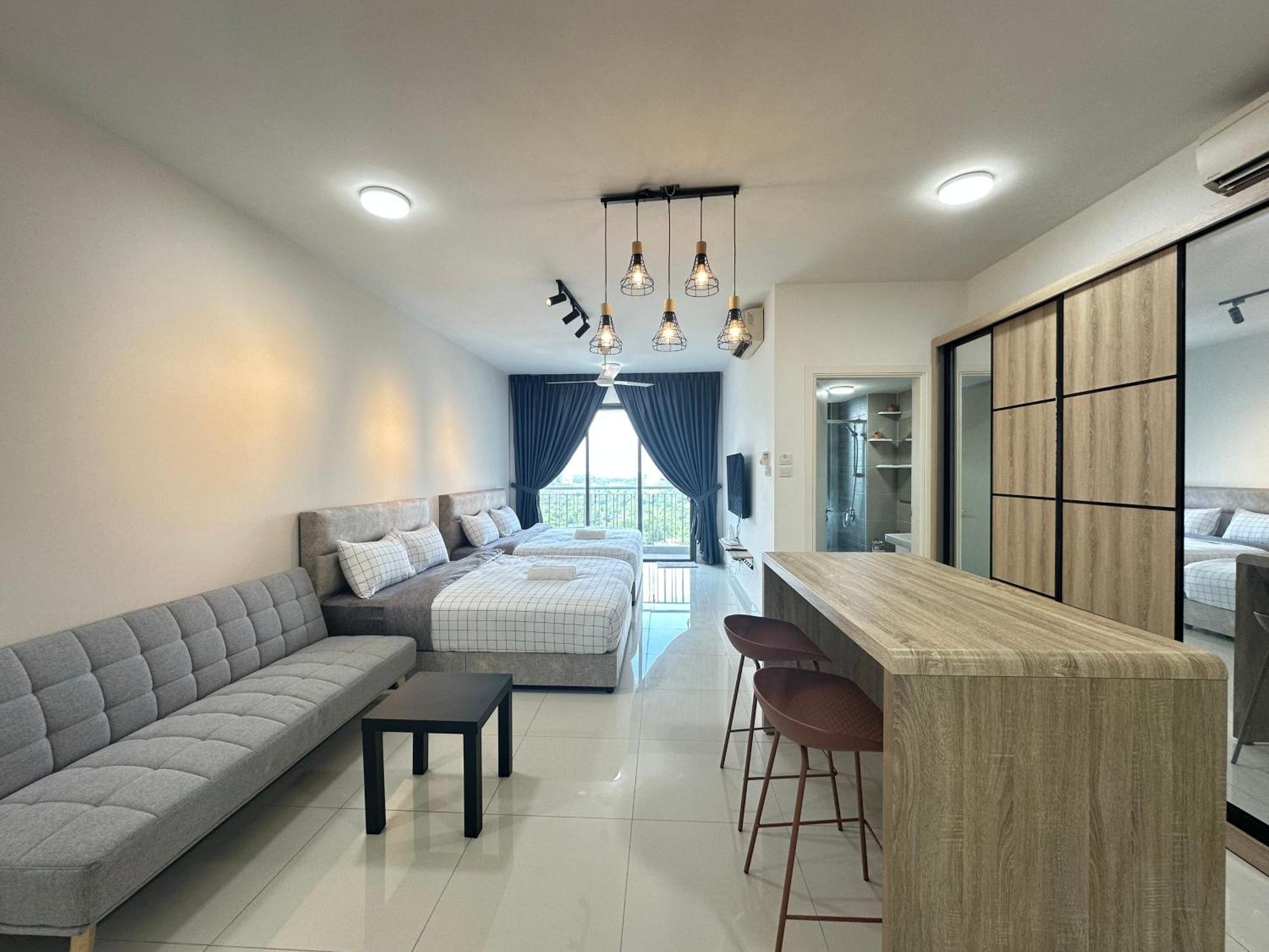 Teega Suites Puteriharbour By Wp Homestay Джохор Бахру Стая снимка