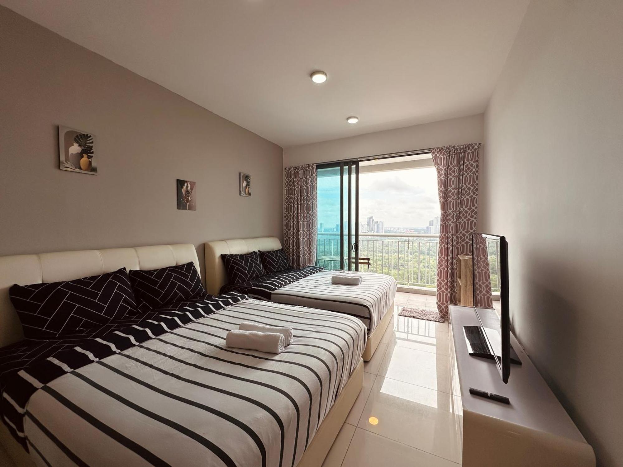 Teega Suites Puteriharbour By Wp Homestay Джохор Бахру Стая снимка